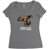 rocket is my spirit animal Women's Triblend Scoop T-shirt