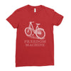 freedom machine Ladies Fitted T-Shirt