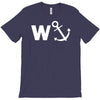 w anchor funny pub joke T-Shirt