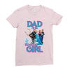 dad of the birthday girl Ladies Fitted T-Shirt