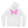 breast cancer butterfly Unisex Hoodie