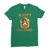 collie dog Ladies Fitted T-Shirt