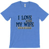 my wife lets me fishing T-Shirt