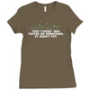 this t shirt was tested on dinosaurs Ladies Fitted T-Shirt