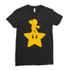 mario's shot Ladies Fitted T-Shirt