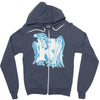 house of eagle Zipper Hoodie
