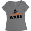 strava wars Women's Triblend Scoop T-shirt