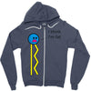 fatty acid Zipper Hoodie