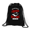 seek and explore Drawstring Bags
