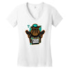 team dog Women's V-Neck T-Shirt
