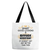 Smart Good Looking Office Assistant Doesnt Get Better Than This Tote Bags