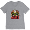 horror's gym V-Neck Tee