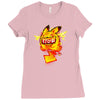 pokket c Ladies Fitted T-Shirt