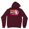She Wants The D Dunkin Donuts Unisex Hoodie