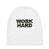 Work Hard Baby Beanies