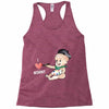 Cute Baby Painter's Mom Love Racerback Tank
