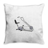 choppercizer Throw Pillow