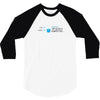Technically, The Glass Is Always Full 3/4 Sleeve Shirt