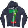 stand with colin Zipper Hoodie