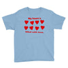 my heart is filled with love Youth Tee