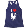 i love cock Racerback Tank