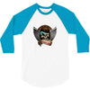 MANIAC OF SKULL 3/4 Sleeve Shirt