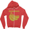 bananas Zipper Hoodie