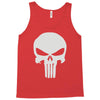 the punisher skull head Tank Top