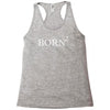 born 2 again Racerback Tank