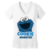 Cookie Monster Women's V-Neck T-Shirt
