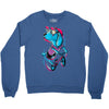 dog biker Crewneck Sweatshirt