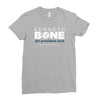 bone for president Ladies Fitted T-Shirt