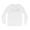 dogs leave paw prints on your heart Long Sleeve Shirts