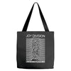 joy division unknown pleasures rock band Tote Bags