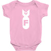 f bomb Baby Bodysuit