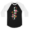 Pride Floral 3/4 Sleeve Shirt