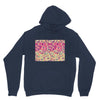 pink triangle print Unisex Hoodie