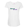 FAHRIE77 Maternity Scoop Neck T-shirt