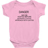 coffee my be hostile before morning Baby Bodysuit