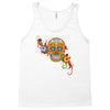 women's sugar skull purple Tank Top