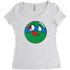 who watches the pizza Women's Triblend Scoop T-shirt