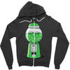 brussels sprout machine Zipper Hoodie