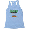dad the man the myth the legend Racerback Tank