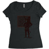 you are here Women's Triblend Scoop T-shirt