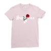 sagittarius zodiac rose Ladies Fitted T-Shirt