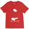 mickey hands rolling weed marijuana V-Neck Tee