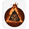 the all seeing eye Mousepad