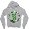 DABBİNG LEPRECHAUN Zipper Hoodie