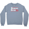 reagan bush '84 80's retro political party Crewneck Sweatshirt