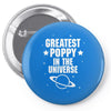 Greatest Poppy In The Universe Pin-back button